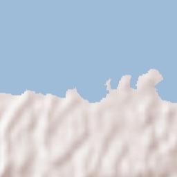 Galatás Terrain Map