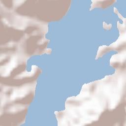 Maizuru-shi Terrain Map