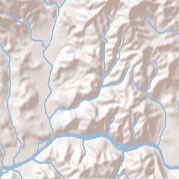 Bryson City Terrain Map