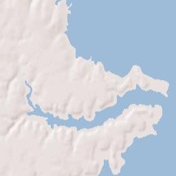 McIntosh County Terrain Map