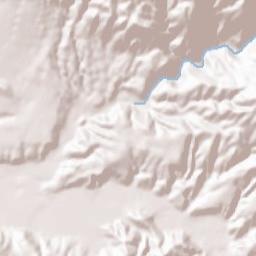 Kern County Terrain Map