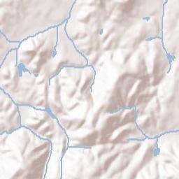 Flat Rock Terrain Map