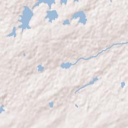 Seven Lakes Terrain Map