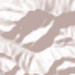 Asago-shi Terrain Map