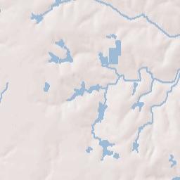 Hall Park Terrain Map