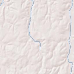 Fayette County Terrain Map