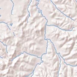 Hardin County Terrain Map