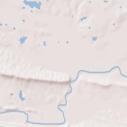 Faulkner County Terrain Map