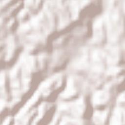 Ōda Shi Terrain Map