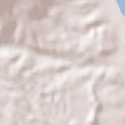 Kitahama Terrain Map