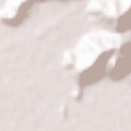 Higashiōmi-shi Terrain Map