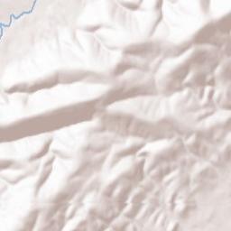 Yell County Terrain Map