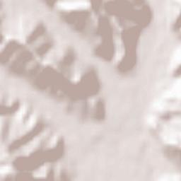 Yamazakichō-nakabirose Terrain Map