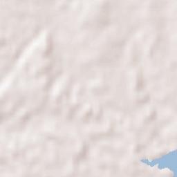 Chita-shi Terrain Map