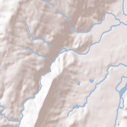 Chattanooga Valley Terrain Map