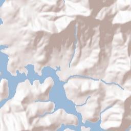 Hiawassee Terrain Map