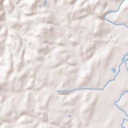 Catoosa County Terrain Map