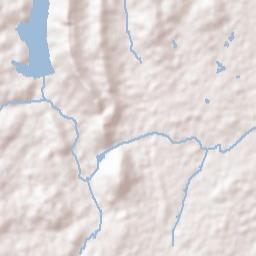 Whitfield County Terrain Map