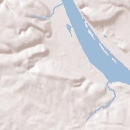 Pulaski County Terrain Map