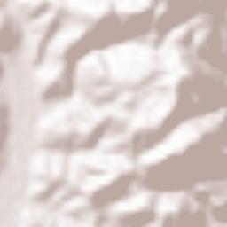 Okayama Shi Terrain Map