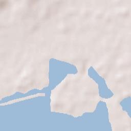 Nishinomiya-hama Terrain Map