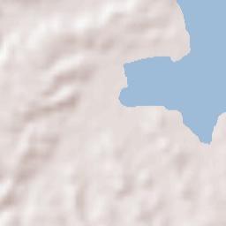 Kosai-shi Terrain Map