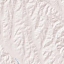 Prentiss County Terrain Map