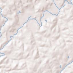 Habersham County Terrain Map