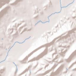 Garland County Terrain Map