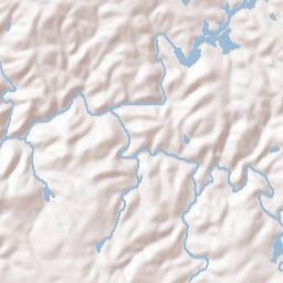 Demorest Terrain Map