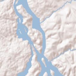 Great Falls Terrain Map