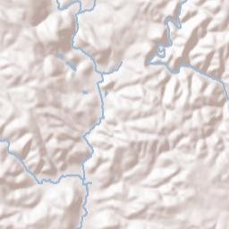 Dahlonega Terrain Map