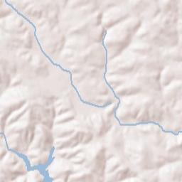 Stephens County Terrain Map