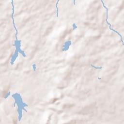 Gordon County Terrain Map