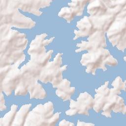 Gumlog Terrain Map