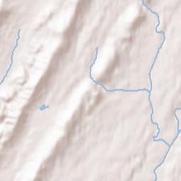 Chattooga County Terrain Map