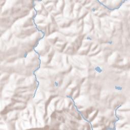 Pickens County Terrain Map
