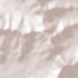 Bish Aghaj Terrain Map