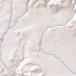 Mission Canyon Terrain Map