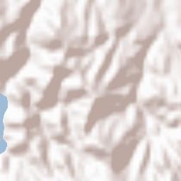 Kawachi-nagano Shi Terrain Map