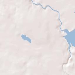 White Mountain Lake Terrain Map