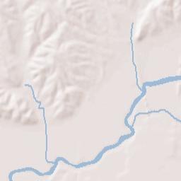 Panola County Terrain Map