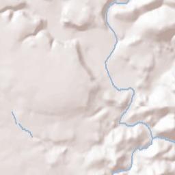 Cordes Lakes Terrain Map