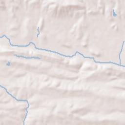 Hot Spring County Terrain Map