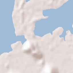 Sakaidechō Terrain Map