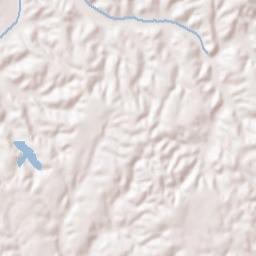 Itawamba County Terrain Map