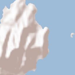 Miyajima Terrain Map