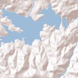 Lake Arrowhead Terrain Map