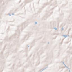 Holly Springs Terrain Map