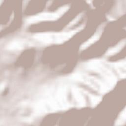 Deh Mianeh Terrain Map